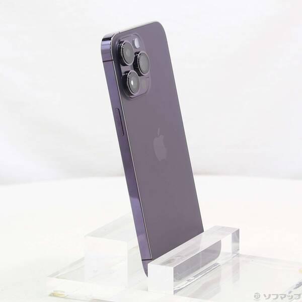 〔中古〕Apple(アップル) iPhone14 Pro Max 256GB ディープパープル MQ9E3J／A SIMフリー〔371-ud〕 |  | 03