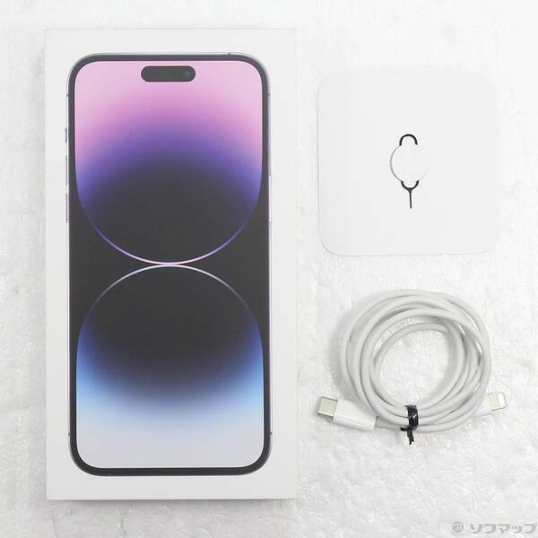 〔中古〕Apple(アップル) iPhone14 Pro Max 256GB ディープパープル MQ9E3J／A SIMフリー〔371-ud〕 |  | 04