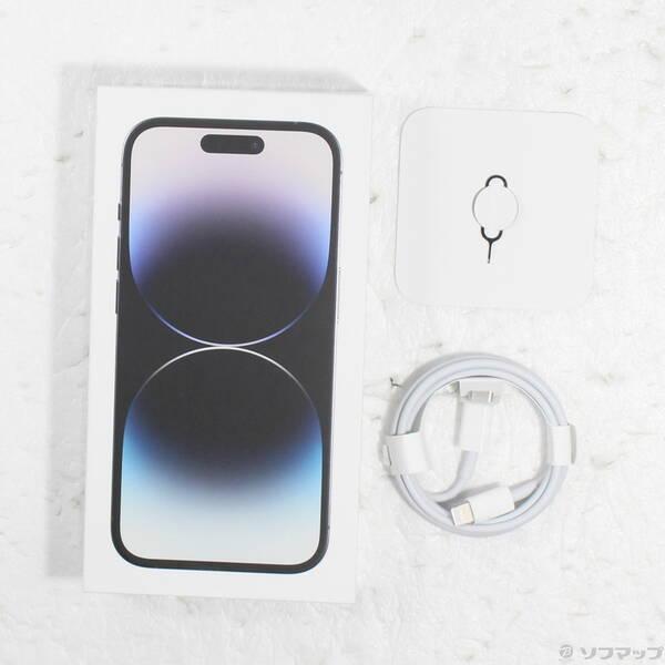 〔中古〕Apple(アップル) iPhone14 Pro 128GB スペースブラック MPXU3J／A SIMフリー〔258-ud〕 |  | 04