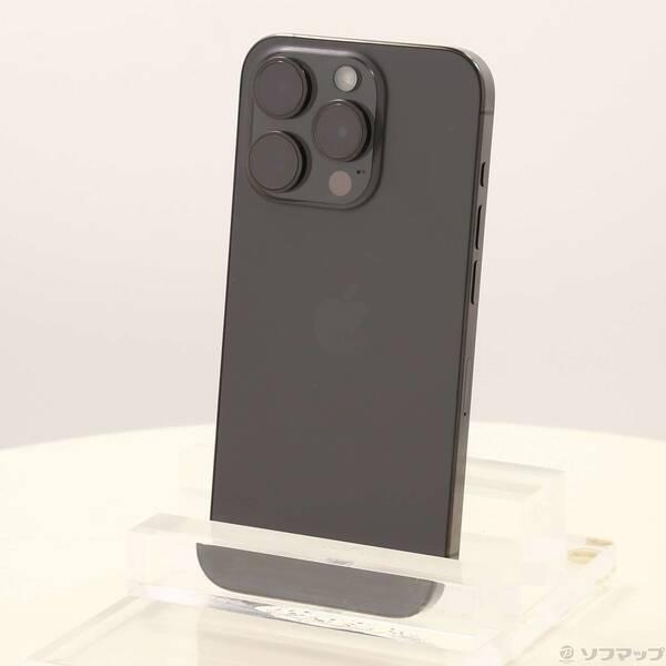 〔中古〕Apple(アップル) iPhone15 Pro 128GB ブラックチタニウム MTU73J／A SIMフリー〔348-ud〕 | 