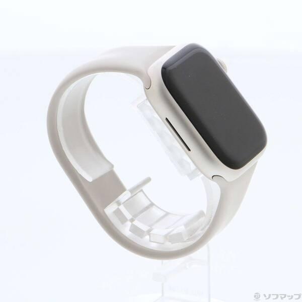 〔中古〕Apple(アップル) Apple Watch Series 8 GPS 41mm スターライトアルミニウムケース スターライトソロループ〔196-ud〕 |  | 03