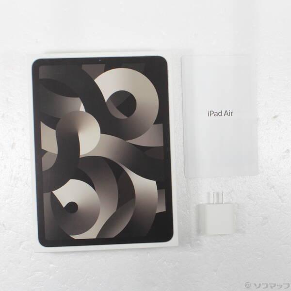 〔中古〕Apple(アップル) iPad Air 第5世代 64GB スターライト MM9F3J／A Wi-Fi〔258-ud〕 |  | 04