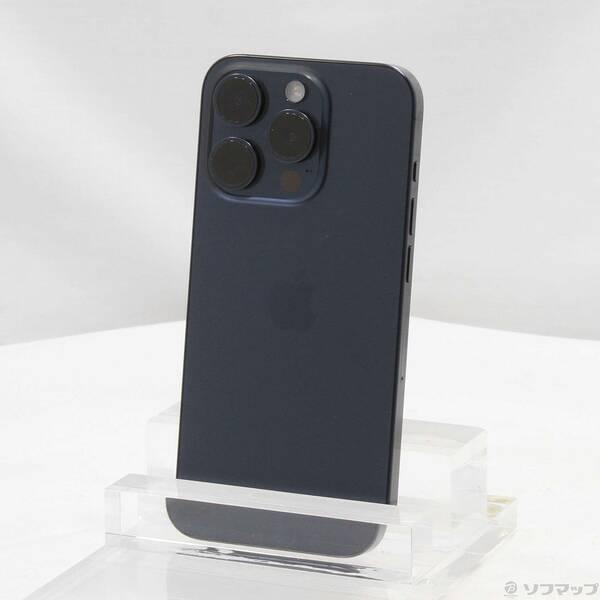 〔中古〕Apple(アップル) iPhone15 Pro 128GB ブルーチタニウム MTUA3J／A SIMフリー〔269-ud〕 | 