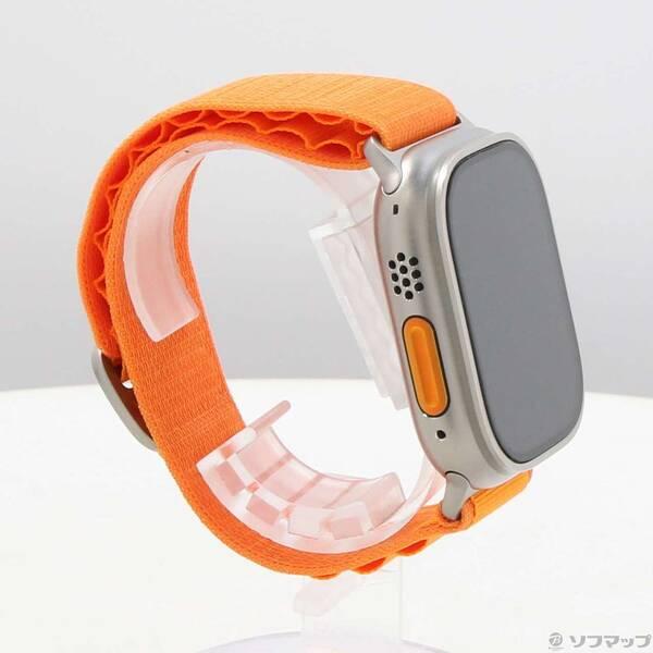 〔中古〕Apple(アップル) Apple Watch Ultra GPS + Cellular 49mm チタニウムケース オレンジアルパインループ〔344-ud〕 |  | 03