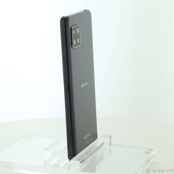 〔中古〕SHARP(シャープ) AQUOS sense4 64GB ブラック SH-41A docomoロック解除SIMフリー〔368-ud〕 |  | 03
