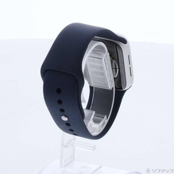 〔中古〕Apple(アップル) Apple Watch Series 6 GPS 40mm シルバーアルミニウムケース ディープネイビースポーツバンド〔352-ud〕 |  | 02