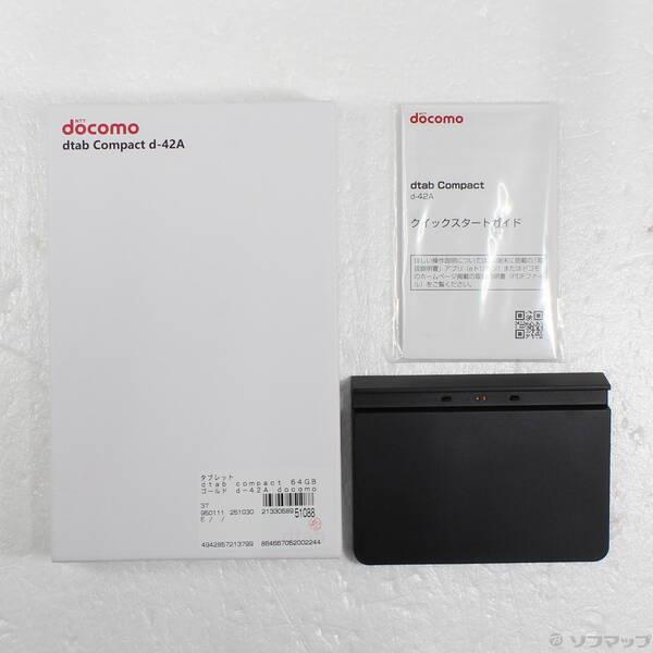 〔中古〕Lenovo(レノボジャパン) dtab compact 64GB ゴールド d-42A docomo〔258-ud〕 |  | 04