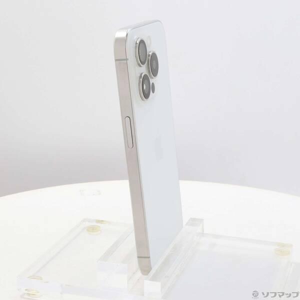 〔中古〕Apple(アップル) iPhone15 Pro 512GB ホワイトチタニウム MTUJ3J／A SIMフリー〔305-ud〕 |  | 03