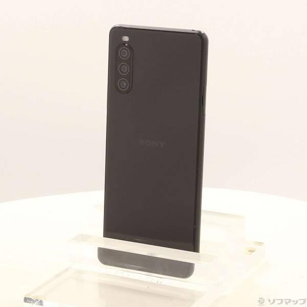〔中古〕SONY(ソニー) Xperia 10 II 64GB ブラック SOV43 auロック解除SIMフリー〔368-ud〕 | 