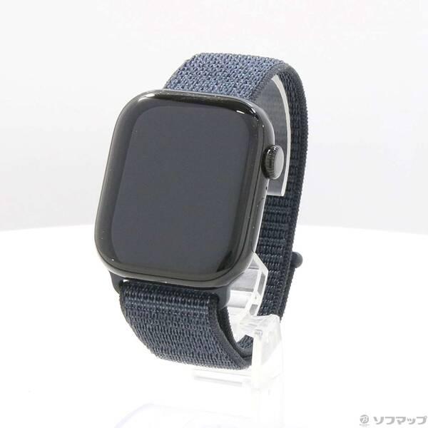 〔中古〕Apple(アップル) Apple Watch Series 10 GPS 42mm ジェットブラックアルミニウムケース インクスポーツループ〔349-ud〕 | 