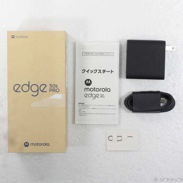 〔中古〕Motorola(モトローラ) motorola edge 50s pro 256GB ブラックビューティー MOSAH1 Softbank SIMフリー〔258-ud〕 |  | 04
