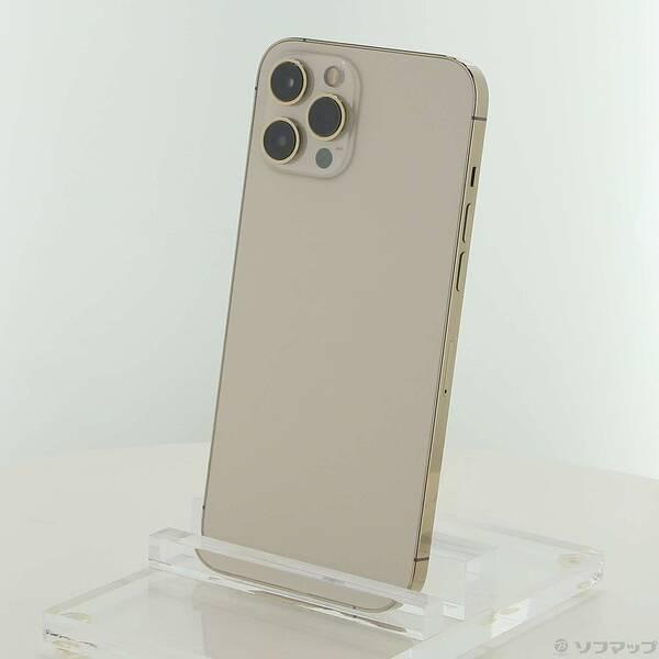 〔中古〕Apple(アップル) iPhone12 Pro Max 256GB ゴールド MGD13J／A SIMフリー〔377-ud〕 | 