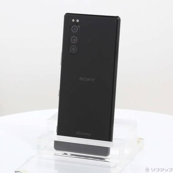 〔中古〕SONY(ソニー) Xperia 5 64GB ブラック SO-01M docomoロック解除SIMフリー〔349-ud〕 | 