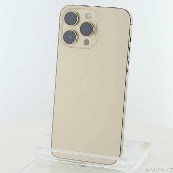 〔中古〕Apple(アップル) iPhone14 Pro Max 128GB ゴールド MQ983J／A SIMフリー〔251-ud〕 | 