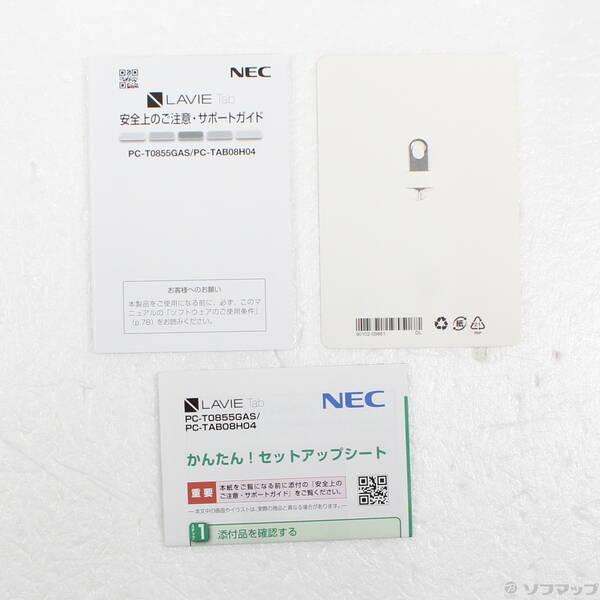〔中古〕NEC(エヌイーシー) LAVIE T0855／GAS 64GB アークティックグレー PC-T0855GAS Wi-Fi〔258-ud〕 |  | 04