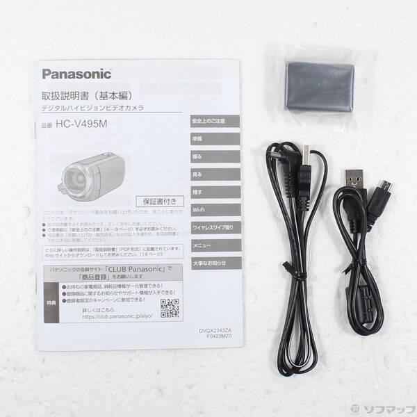 〔中古〕Panasonic(パナソニック) HC-V495M-KJ ブラック〔258-ud〕 |  | 04