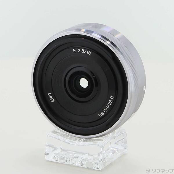 〔中古〕SONY(ソニー) E 16mm F2.8 (SEL16F28) (Eレンズ)〔368-ud〕 | 