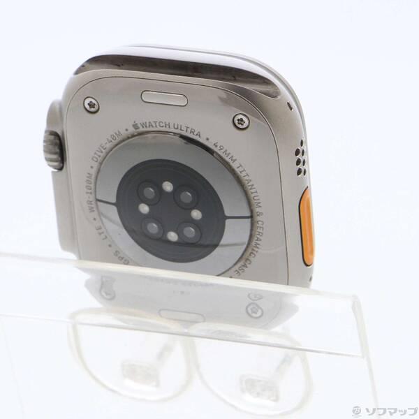 〔中古〕Apple(アップル) Apple Watch Ultra GPS + Cellular 49mm チタニウムケース バンド無し〔368-ud〕 |  | 02