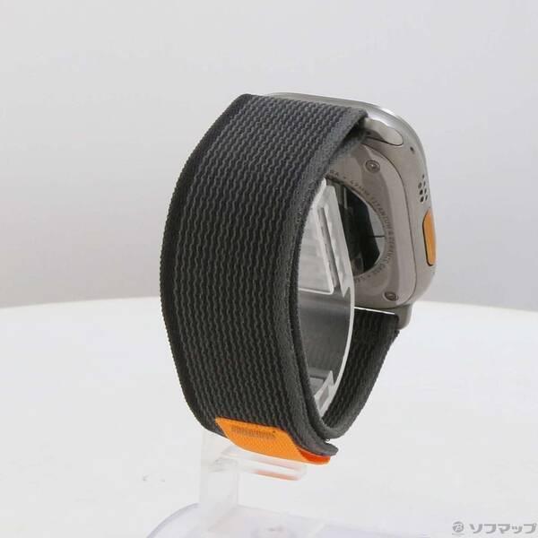 〔中古〕Apple(アップル) Apple Watch Ultra GPS + Cellular 49mm チタニウムケース ブラック／グレイトレイルループ〔377-ud〕 |  | 02