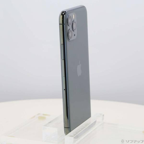 〔中古〕au iPhone11 Pro 256GB ミッドナイトグリーン NWCC2J／A au〔305-ud〕 |  | 03