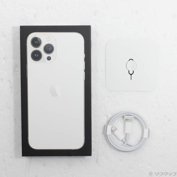 〔中古〕Apple(アップル) iPhone13 Pro Max 256GB シルバー MLJ93J／A SIMフリー〔269-ud〕 |  | 04