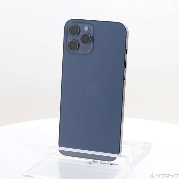 〔中古〕Apple(アップル) iPhone12 Pro Max 128GB パシフィックブルー MGCX3J／A SIMフリー〔295-ud〕 | 