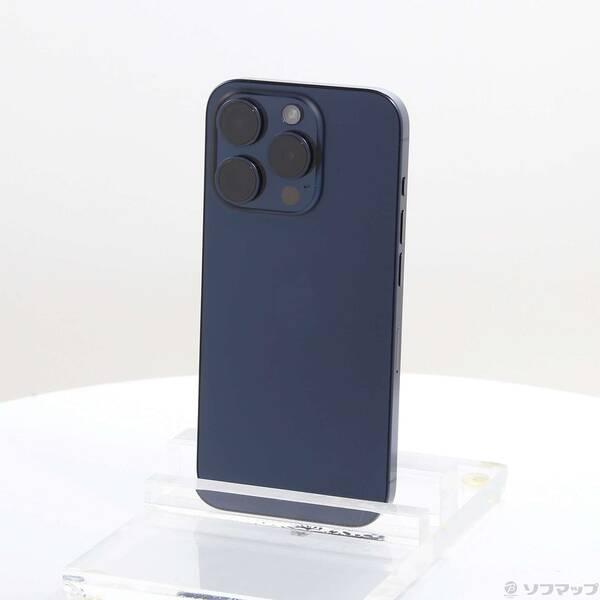 〔中古〕Apple(アップル) iPhone15 Pro 256GB ブルーチタニウム MTUG3J／A SIMフリー〔258-ud〕 | 