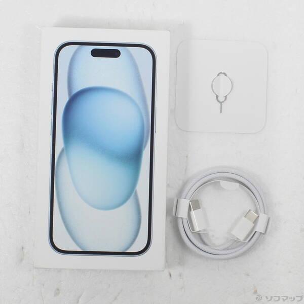 〔中古〕Apple(アップル) iPhone15 256GB ブルー MTMR3J／A SIMフリー〔269-ud〕 |  | 04
