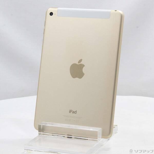 〔中古〕Apple(アップル) iPad mini 4 128GB ゴールド MK782J／A auロック解除SIMフリー〔344-ud〕 | 