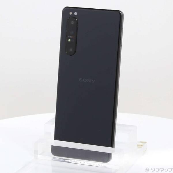〔中古〕SONY(ソニー) Xperia 1 II 128GB ブラック AUXP1II auロック解除SIMフリー〔352-ud〕 | 