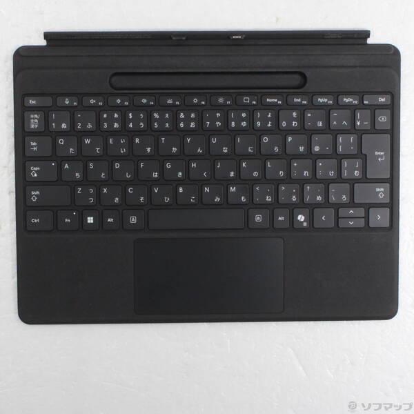 〔中古〕Microsoft(マイクロソフト) Surface Pro 13インチ Flex キーボード (ペン収納付き／スリムペン別売り) ブラック ZQZ-00022〔269-ud〕 | 