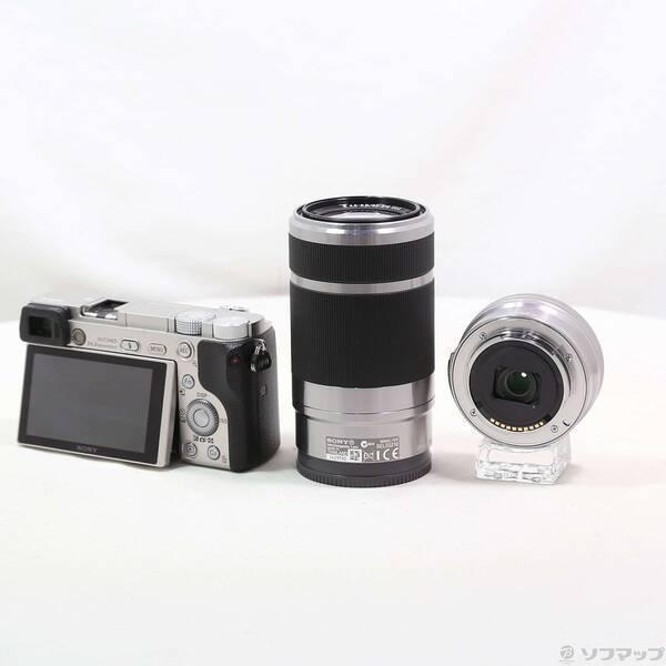 〔中古〕SONY(ソニー) α6000 ダブルズームレンズキット シルバー ILCE-6000Y〔348-ud〕 |  | 02