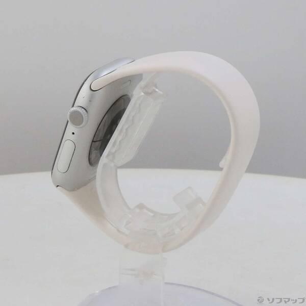 〔中古〕Apple(アップル) Apple Watch Series 10 GPS 46mm シルバーアルミニウムケース ライトブラッシュソロループ〔276-ud〕 |  | 01