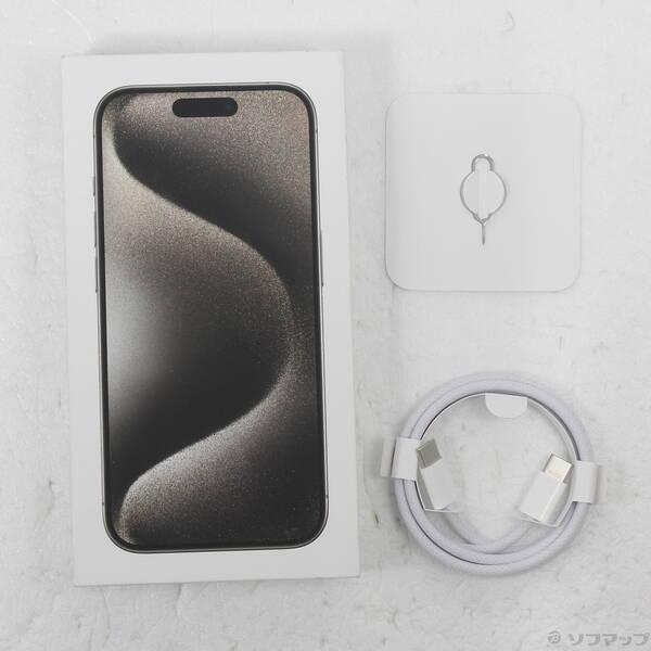 〔中古〕Apple(アップル) iPhone15 Pro 1TB ナチュラルチタニウム MTUT3J／A SIMフリー〔344-ud〕 |  | 04
