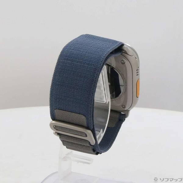 〔中古〕Apple(アップル) Apple Watch Ultra 2 GPS + Cellular 49mm チタニウムケース ブルーアルパインループ〔349-ud〕 |  | 02