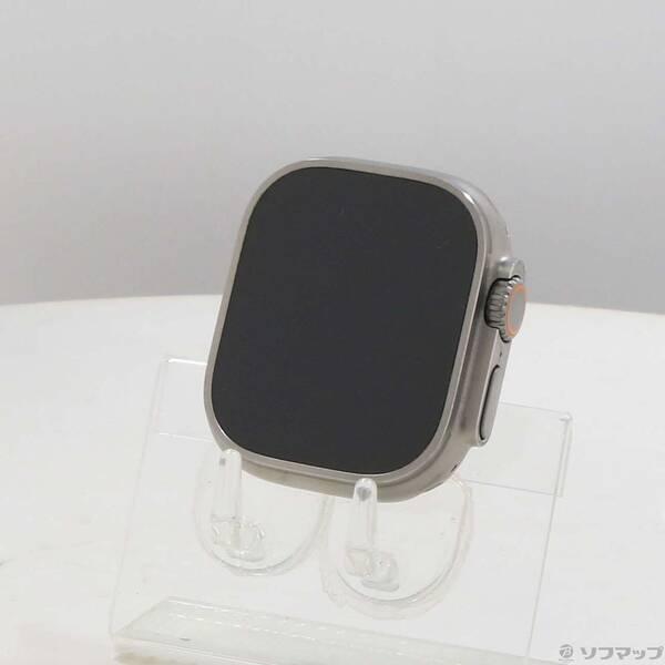 〔中古〕Apple(アップル) Apple Watch Ultra 2 GPS + Cellular 49mm チタニウムケース バンド無し〔262-ud〕 | 