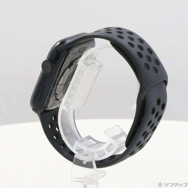 〔中古〕Apple(アップル) Apple Watch Series 7 Nike GPS 45mm ミッドナイトアルミニウムケース アンスラサイト／ブラックNIKEスポーツバンド〔276-ud〕 |  | 01