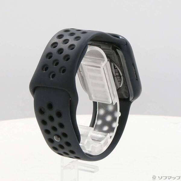 〔中古〕Apple(アップル) Apple Watch Series 7 Nike GPS 45mm ミッドナイトアルミニウムケース アンスラサイト／ブラックNIKEスポーツバンド〔276-ud〕 |  | 02