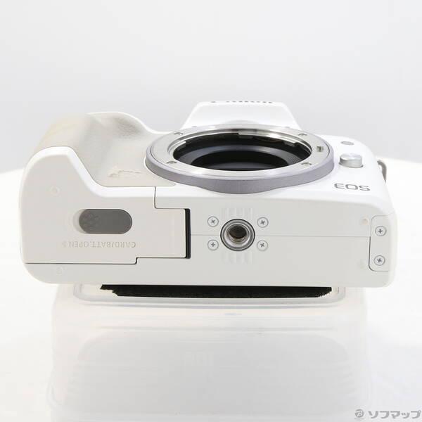 〔中古〕Canon(キヤノン) EOS Kiss M ホワイト ダブルズームキット〔258-ud〕 |  | 04
