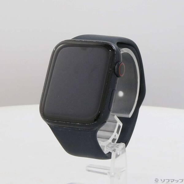 〔中古〕Apple(アップル) Apple Watch SE 第2世代 GPS + Cellular 44mm ミッドナイトアルミニウムケース ミッドナイトスポーツバンド〔352-ud〕 | 