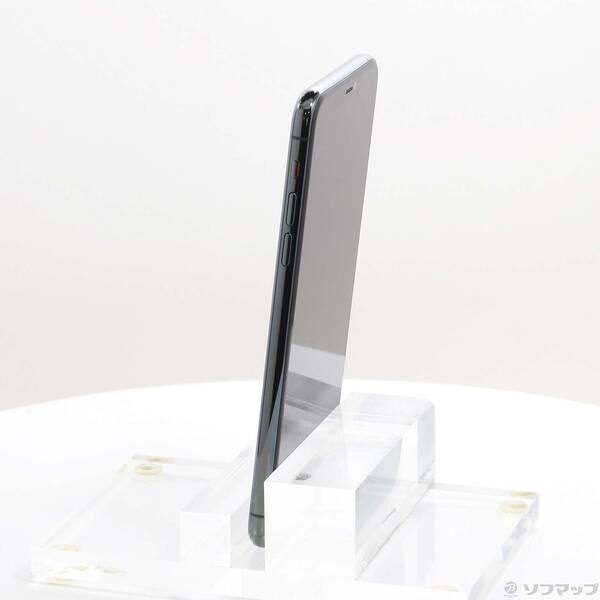 〔中古〕Apple(アップル) iPhone11 Pro Max 256GB ミッドナイトグリーン MWHM2J／A SoftBank〔258-ud〕 |  | 01