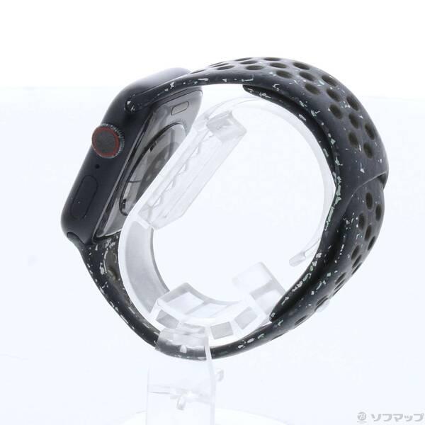 〔中古〕Apple(アップル) Apple Watch Series 9 GPS + Cellular 41mm ミッドナイトアルミニウムケース ミッドナイトスカイNikeスポーツバンド〔258-ud〕 |  | 01