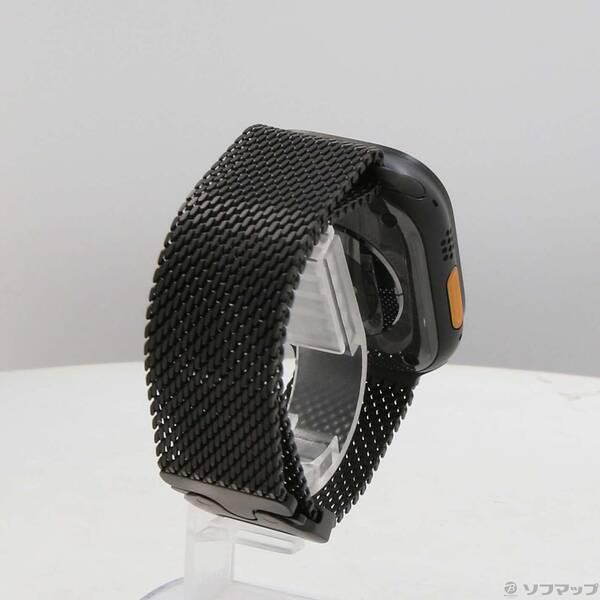 〔中古〕Apple(アップル) Apple Watch Ultra 2 GPS + Cellular 49mm ブラックチタニウムケース ブラックチタニウムミラネーゼループ〔348-ud〕 |  | 02