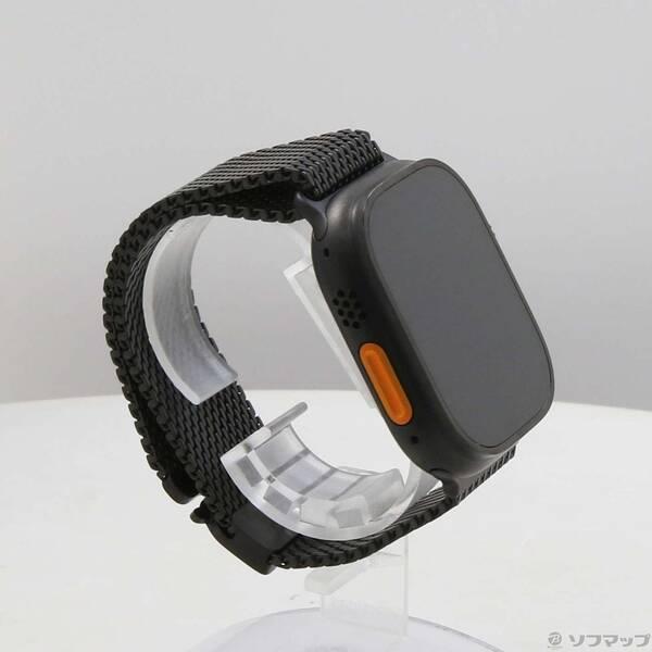 〔中古〕Apple(アップル) Apple Watch Ultra 2 GPS + Cellular 49mm ブラックチタニウムケース ブラックチタニウムミラネーゼループ〔348-ud〕 |  | 03
