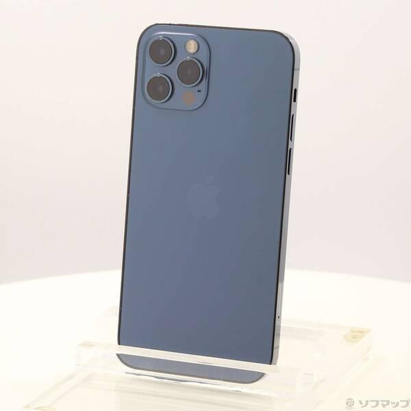 〔中古〕Apple(アップル) iPhone12 Pro 128GB パシフィックブルー MGM83J／A SIMフリー〔371-ud〕 | 
