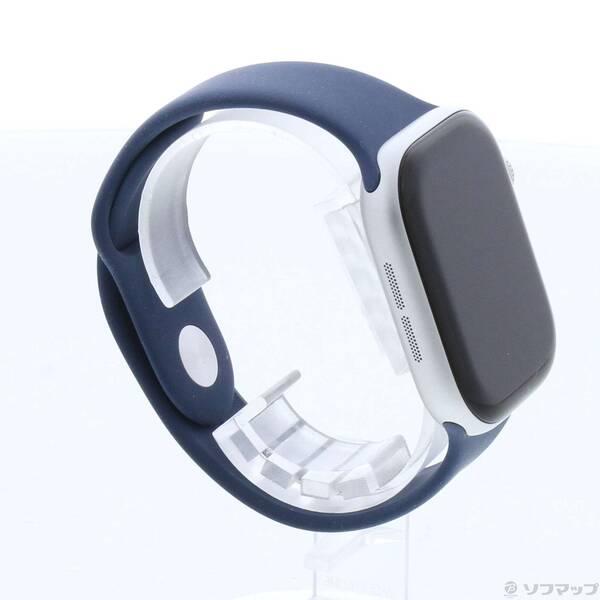 〔中古〕Apple(アップル) Apple Watch Series 10 GPS 46mm シルバーアルミニウムケース デニムスポーツバンド〔344-ud〕 |  | 03