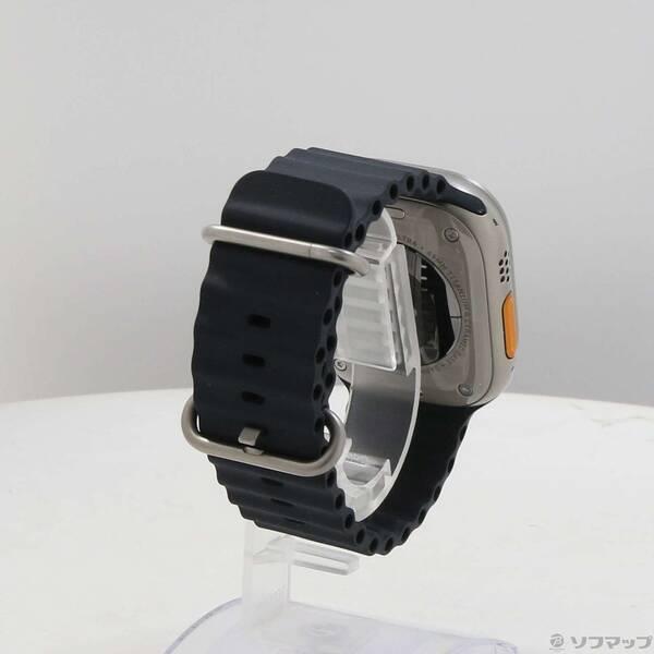 〔中古〕Apple(アップル) Apple Watch Ultra GPS + Cellular 49mm チタニウムケース ミッドナイトオーシャンバンド〔349-ud〕 |  | 02
