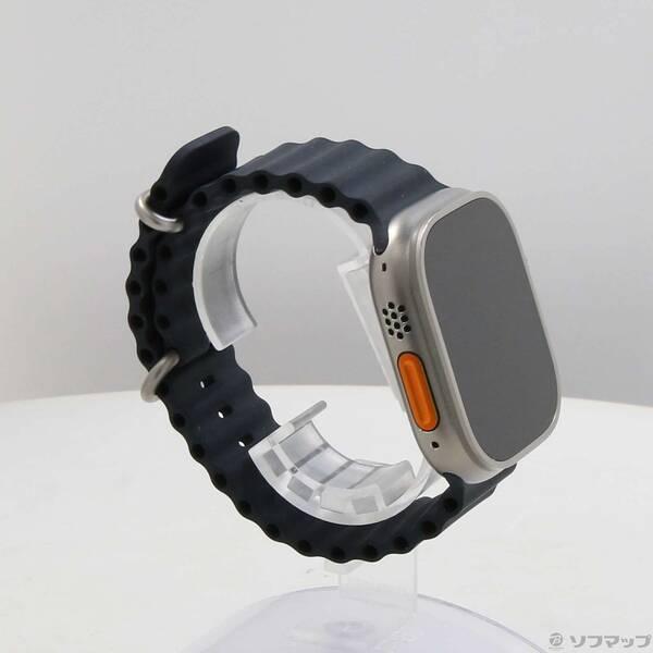 〔中古〕Apple(アップル) Apple Watch Ultra GPS + Cellular 49mm チタニウムケース ミッドナイトオーシャンバンド〔349-ud〕 |  | 03