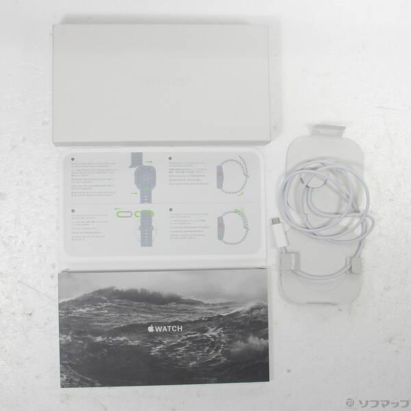 〔中古〕Apple(アップル) Apple Watch Ultra GPS + Cellular 49mm チタニウムケース ミッドナイトオーシャンバンド〔349-ud〕 |  | 04