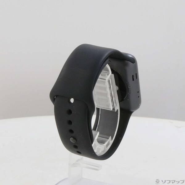 〔中古〕Apple(アップル) Apple Watch Series 3 GPS 42mm スペースグレイアルミニウムケース ブラックスポーツバンド〔247-ud〕 |  | 02